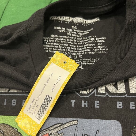 Transformers StitchFix Boys 14 Short Sleeve Graphic Tee - Picture 3 of 4